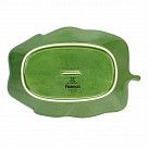 Блюдо глубокое GREEN 35X24X6 CM (керамика)