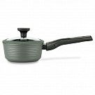 Ковш BRILLIANT 16x7,5см / 1,3л со съем.ручкой и стек. крышкой (алю