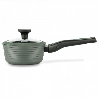 Ковш BRILLIANT 16x7,5см / 1,3л со съем.ручкой и стек. крышкой (алю Ковш BRILLIANT 16x7,5см / 1,3л со съем.ручкой и стек. крышкой (алю