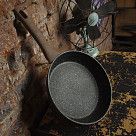 Сковорода для жарки GRANDEE STONE 26x5,8 см (алюминий)