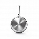 Сковорода 24x6 см без крышки (нерж. сталь)