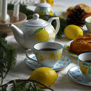 Заварочный чайник CAPRI 1,25л (фарфор)