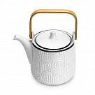 Заварочный чайник ART DECO 1000 мл (фарфор)