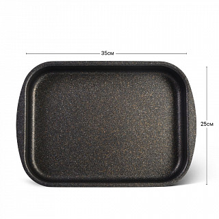 Форма для запекания 35x25x6см (алюминий) Форма для запекания 35x25x6см (алюминий)