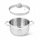 Кастрюля CALLISTO 20x11.5 см / 3,4 л с крышкой (нерж. сталь)