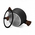 Кастрюля DIAMOND 20x10см / 2,6л со стеклянной крышкой (алюминий)