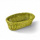 Плетеная корзинка овальная 23x12x8 см (пластик)