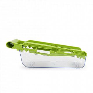 Терка-шинковка с контейнером 32x14x9 см с 5 сменными лезвиями