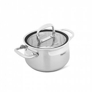 Кастрюля IRON ELEGANCE 16х10 см / 1,85 л со стеклянной крышкой (нер Кастрюля IRON ELEGANCE 16х10 см / 1,85 л со стеклянной крышкой (нер