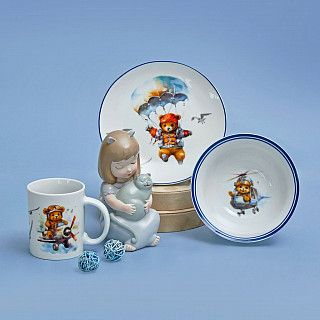 Набор посуды 3 пр.(фарфор)