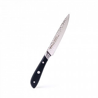Нож HATTORI Универсальный 13см hammered (420J2 сталь) Нож HATTORI Универсальный 13см hammered (420J2 сталь)