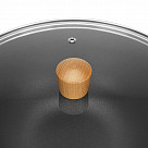 Кастрюля SEAGREEN 32x12,5см / 8л. со стеклянной крышкой (эмалирован