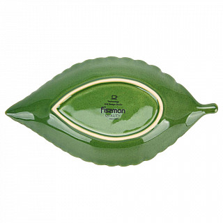 Блюдо глубокое GREEN 31X16X4.2 CM (керамика)