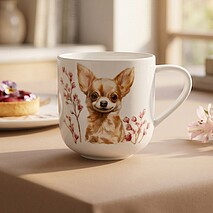 Кружка фарфоровая 380 мл Dogs арт. 16139
