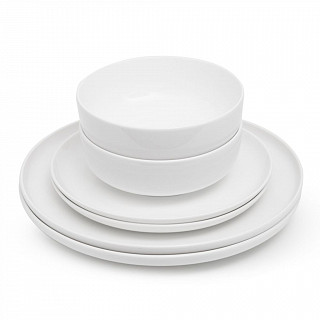 Набор столовой посуды 6 предметов (2 персоны), фарфор Horeca арт.6359