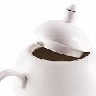 Чайник заварочный ALEKSA 1,1л, цвет белый (фарфор)