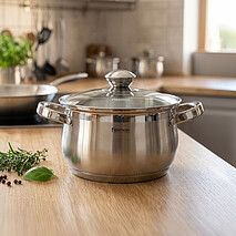 Кастрюля из нержавеющей стали 16 см / 2,1 л Felina