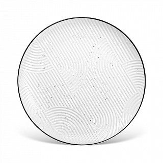 Тарелка ART DECO 27см (фарфор)