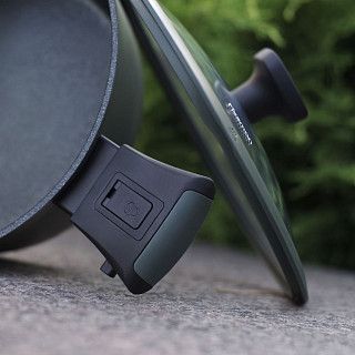 Кастрюля BRILLIANT 20x10см / 2,6л со съемными ручками (алюминий)