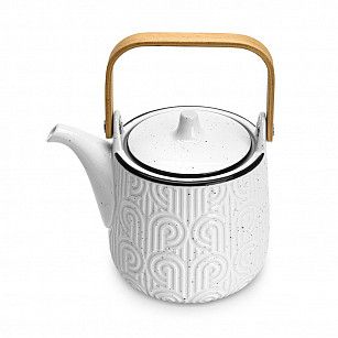 Заварочный чайник ART DECO 1000 мл (фарфор)