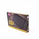 Прямоу cкворода-гриль 32,5x27х4 см с двумя боковыми ручками (чугун)