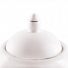 Чайник заварочный ALEKSA 1,1л, цвет белый (фарфор)