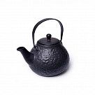 Заварочный чайник 900 мл с ситечком, ЧЕРНЫЙ (керамика)