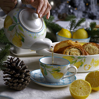 Заварочный чайник CAPRI 1,25л (фарфор)