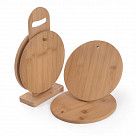 Набор из 4 разделочных досок 20x1см (бамбук)