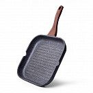 Квадратная сковорода-гриль DAKJJIM 28x4,5 см (алюминий)