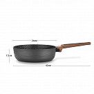 Глубокая сковорода DIAMOND 24x7,2см (алюминий)