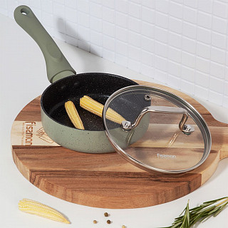 Сковорода MINI CHEF 14x4см с крышкой (алюминий) Сковорода MINI CHEF 14x4см с крышкой (алюминий)