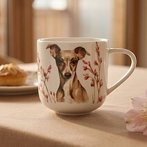 Кружка фарфоровая 380 мл Dogs арт. 16140