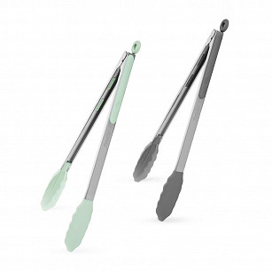 Щипцы 36 см (нерж. сталь, силикон)