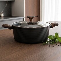 Кастрюля с антипригарным покрытием 28 см / 7,1 л Cuisine (индукция)
