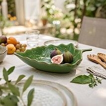 Блюдо глубокое GREEN 24х18х6см (керамика)