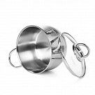 Кастрюля MONICA 24x13.5 см / 6.1 л со стеклянной крышкой