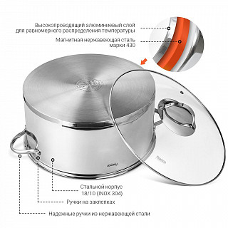 Пароварка для мантов BARAKAT 30x15 см (нерж. сталь) Пароварка для мантов BARAKAT 30x15 см (нерж. сталь)