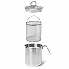 Кастрюля для варки овощей ASPARAGUS 16x18 см / 3,5 л (нерж. сталь)