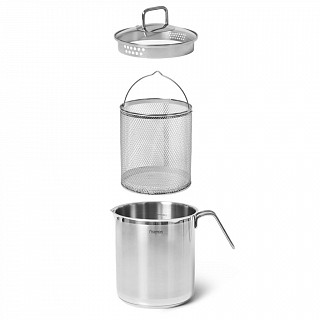 Кастрюля для варки овощей ASPARAGUS 16x18 см / 3,5 л (нерж. сталь)