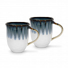 Набор из 2 чашек GALACTIC WAVES 250 мл (фарфор)