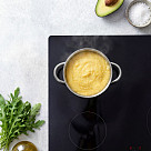 Кастрюля BAMBINO 12x7,5 см / 0,8 л со стекл. крышкой (нерж. сталь)