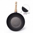 Сковорода-вок BLACK COSMIC 24x7 см (алюминий)