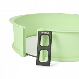 Разъемная форма для выпечки 25x7,5 см (силикон + стекло)