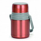 Термос для еды 1000 мл, цвет оранжевый (нерж.сталь)