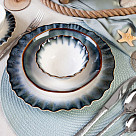 Набор из 2 мисок GALACTIC WAVES 12см (фарфор)