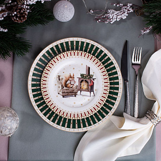 Тарелка MIRACLE 20 см (фарфор)