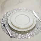 Тарелки 20 см / 2 шт (костяной фарфор) Noemi