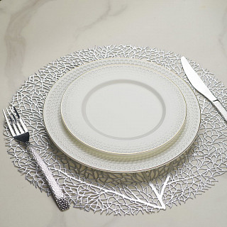 Тарелки 20 см / 2 шт (костяной фарфор) Noemi