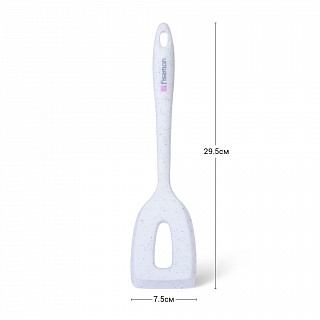 Лопатка с прорезью BIANCA 29,5см (нейлон + силикон)